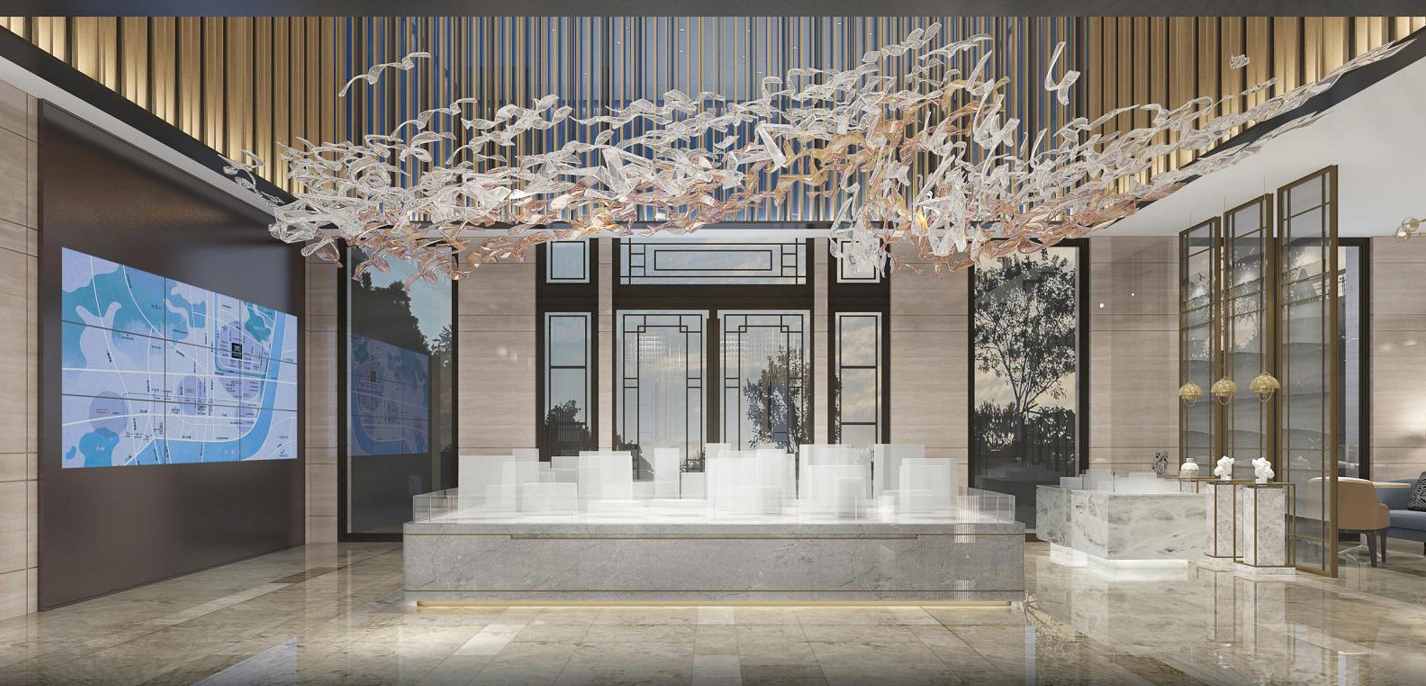 Greenland Group Yunyue Heshan Sales Center & Model Residences_FMP