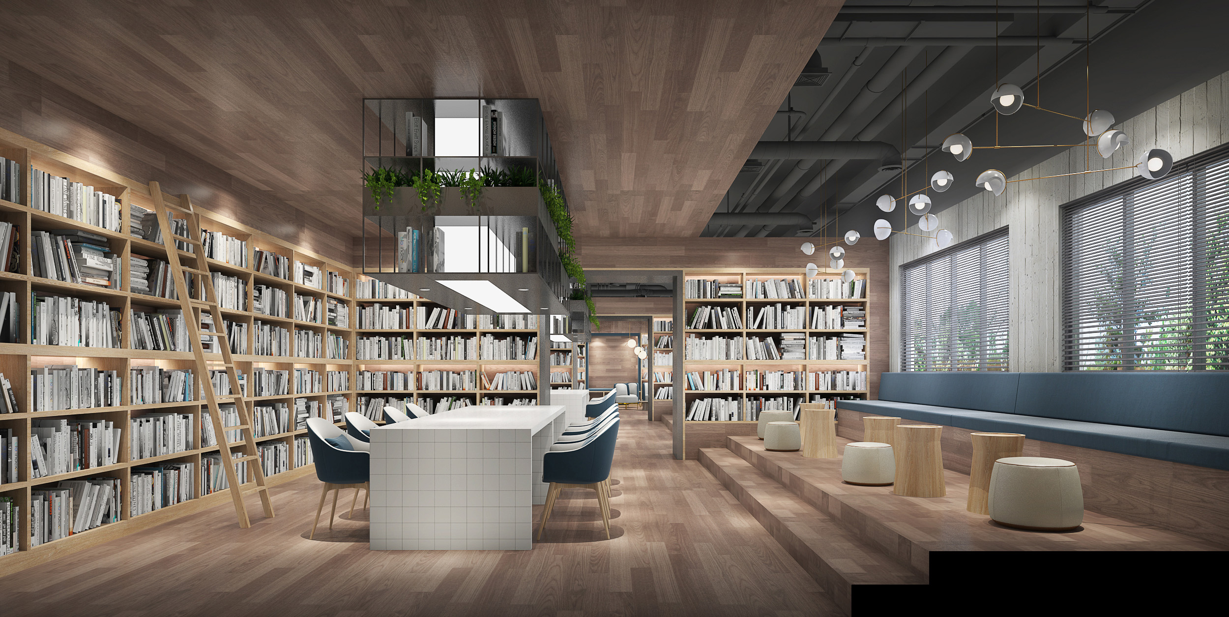 Shanghai Wo Jia Shuangchuang Street Study Room_FMP