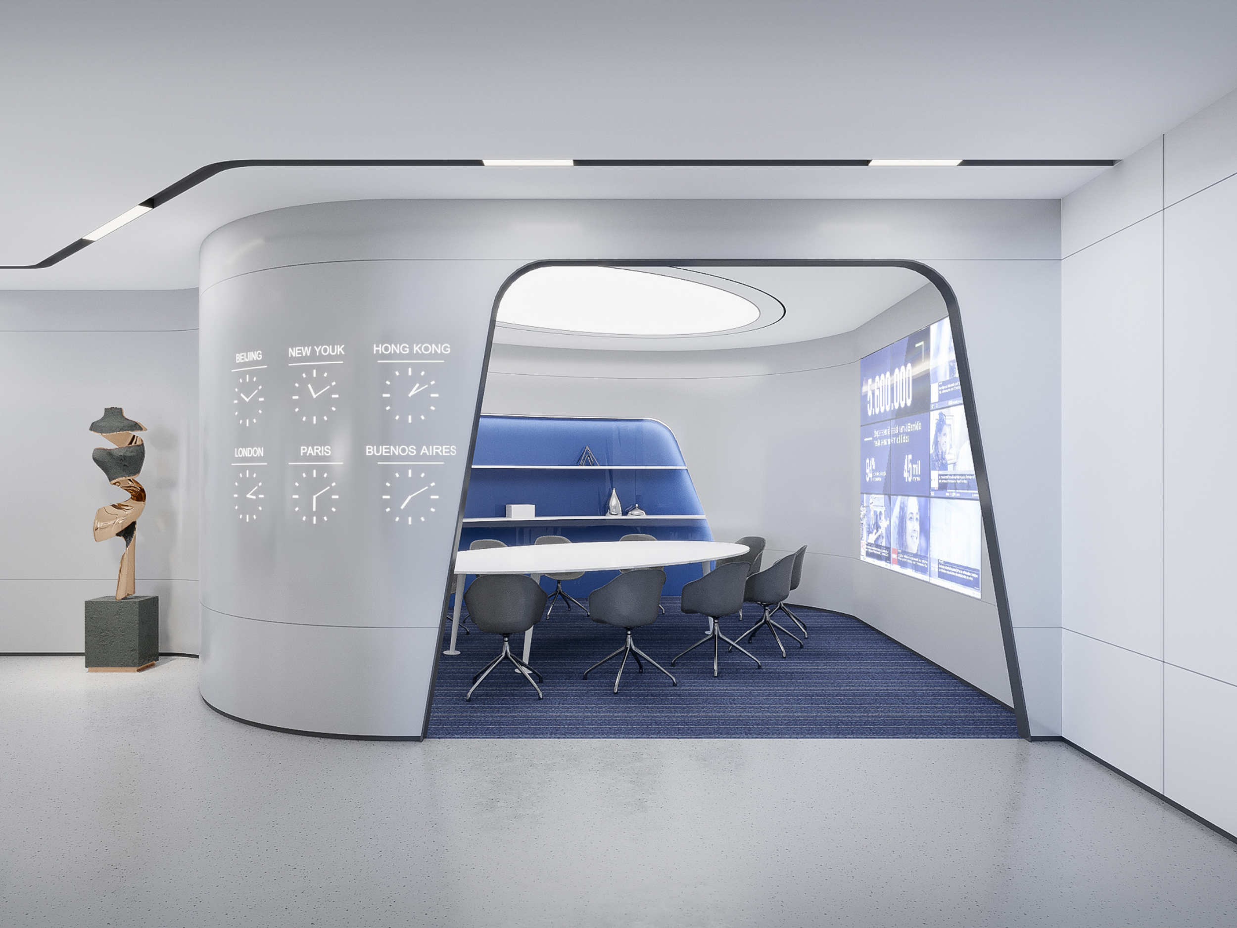 Jinan Guojin Center Supertall Corporate Service Platform