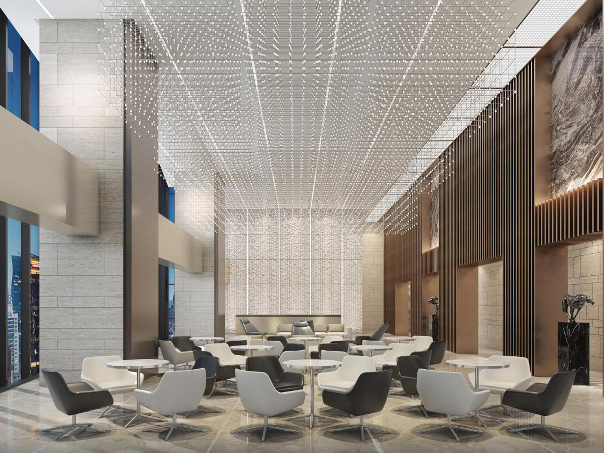 Hefei Central Plaza Sky Lobby & Corporate Service Center