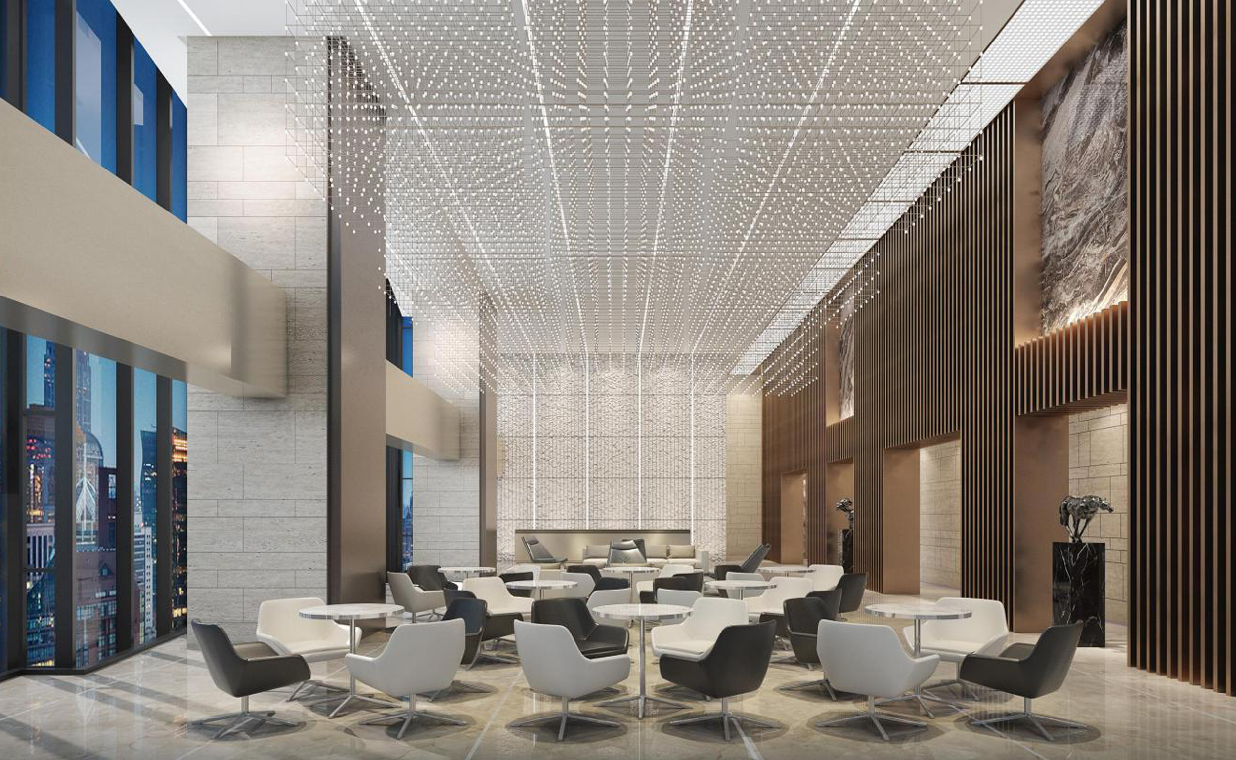 Hefei Central Plaza Sky Lobby & Corporate Service Center_FMP