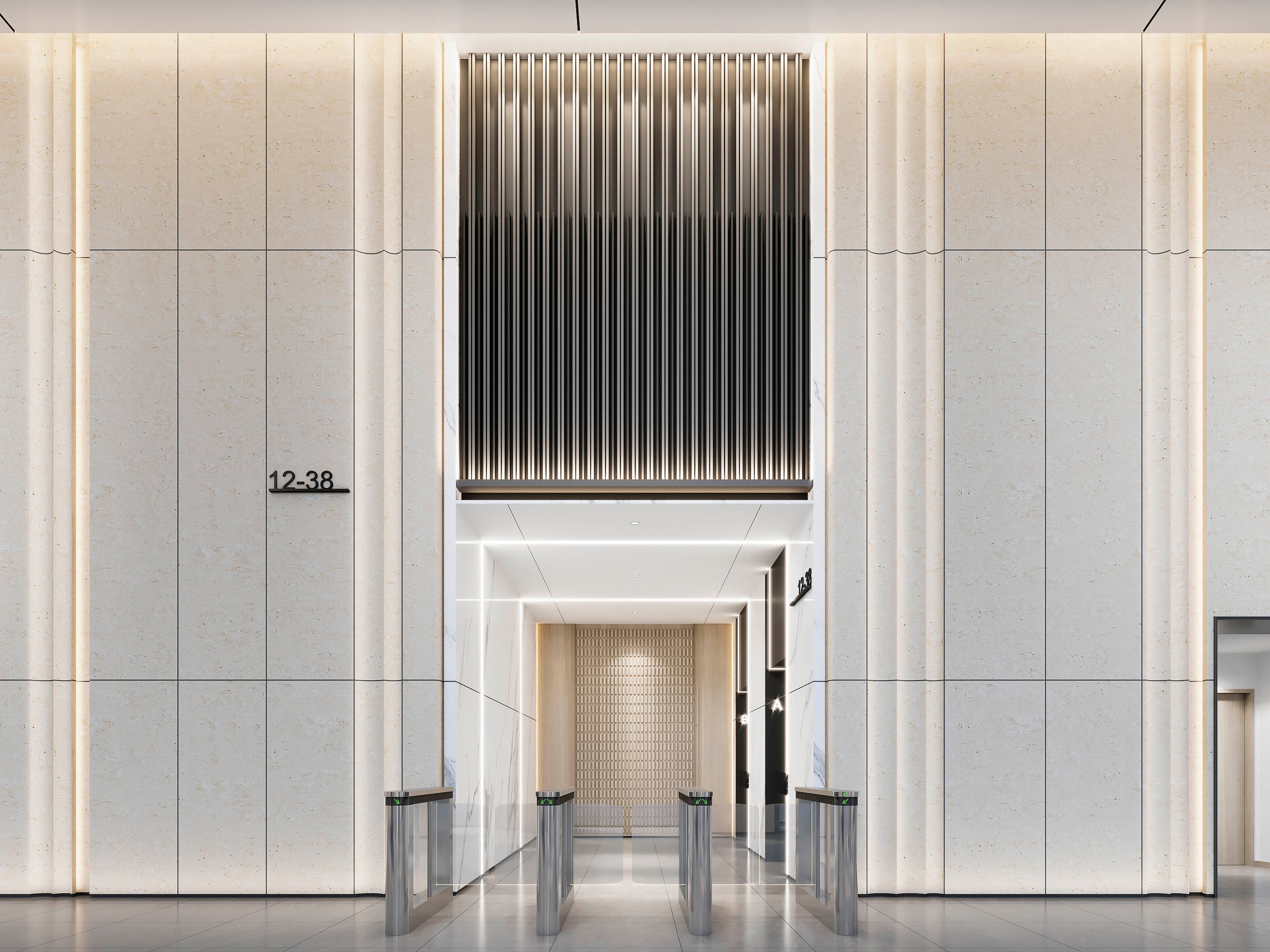 Jinan Guojin Center Plot A2 Grade A Office Building Public Areas_FMP